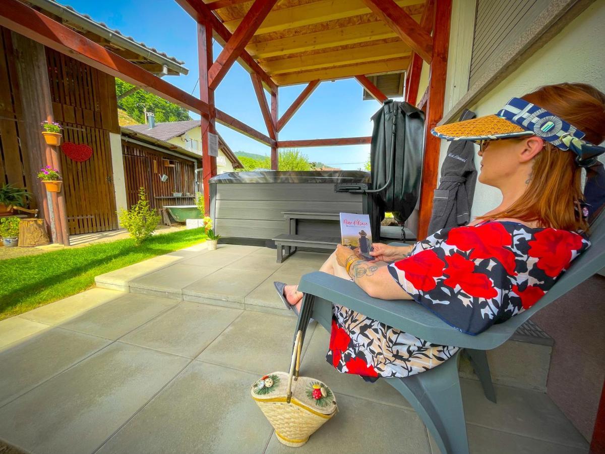 Gite Du Silberwald Charmant Gite Avec Spa - Jacuzzi , Acces Privatif Stosswihr Bagian luar foto
