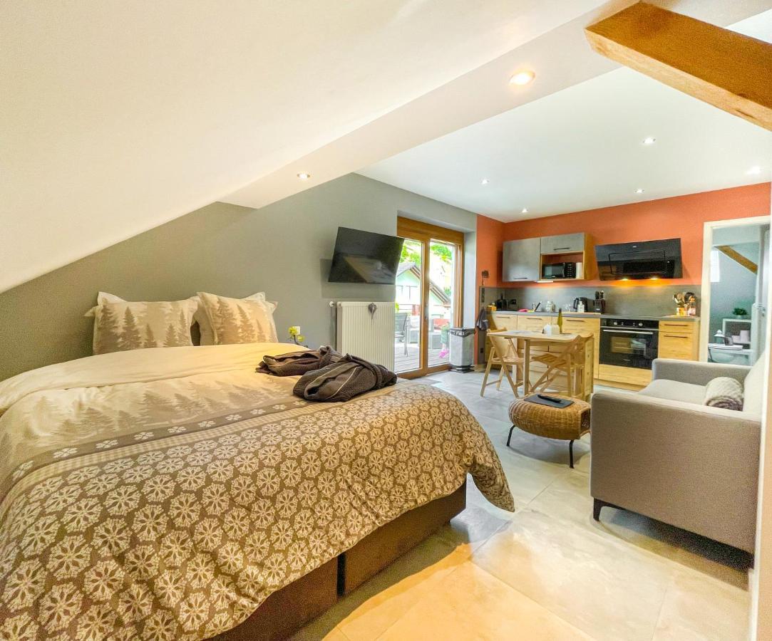 Gite Du Silberwald Charmant Gite Avec Spa - Jacuzzi , Acces Privatif Stosswihr Bagian luar foto